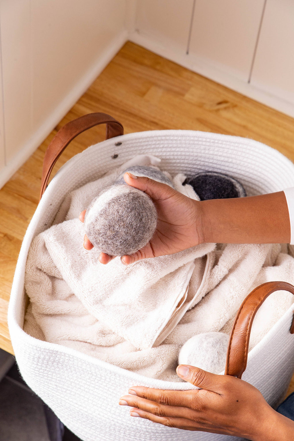 100% Wool Dryer "Stone" Balls - Set of 3