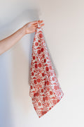 Pomegranate Organic Linen Tea Towel