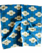 Organic Cotton Dinner Napkin - Set of 4 in Hopi Blue